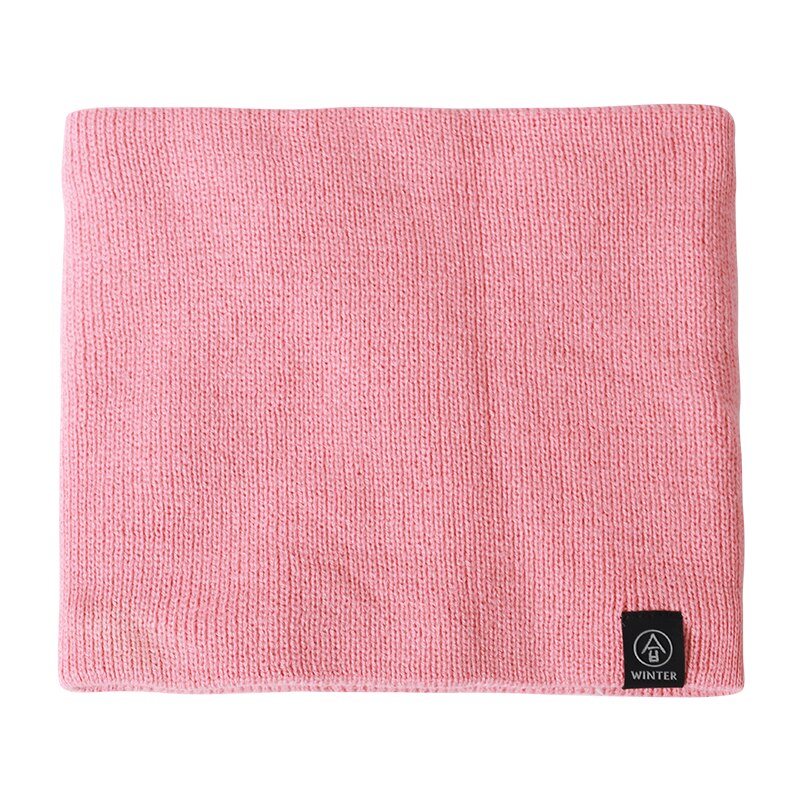 Female Winter Warm Scarf Solid Chunky Cable Knit cotton Snood Infinity Neck Warmer Cowl Collar Circle Scarf Women Men