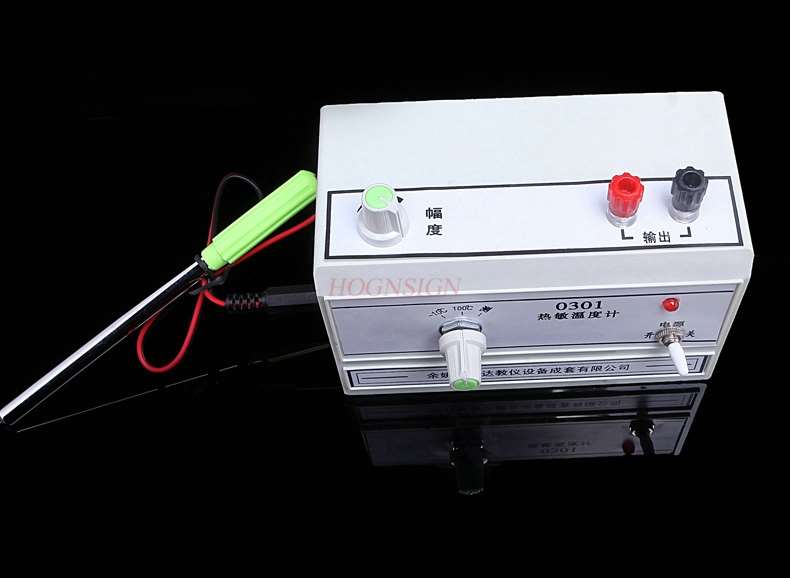 Termómetro térmico-10 ~ + 100 ℃, buena escala lineal, instrumento de enseñanza, equipo de experimentos de física