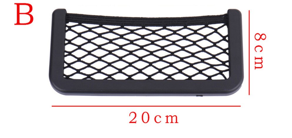 Bil mesh nylon bagagerum opbevaring bagagenet til renault alaskan trezor talisman kwid espace kangoo ez-go captur arkana zoe: B