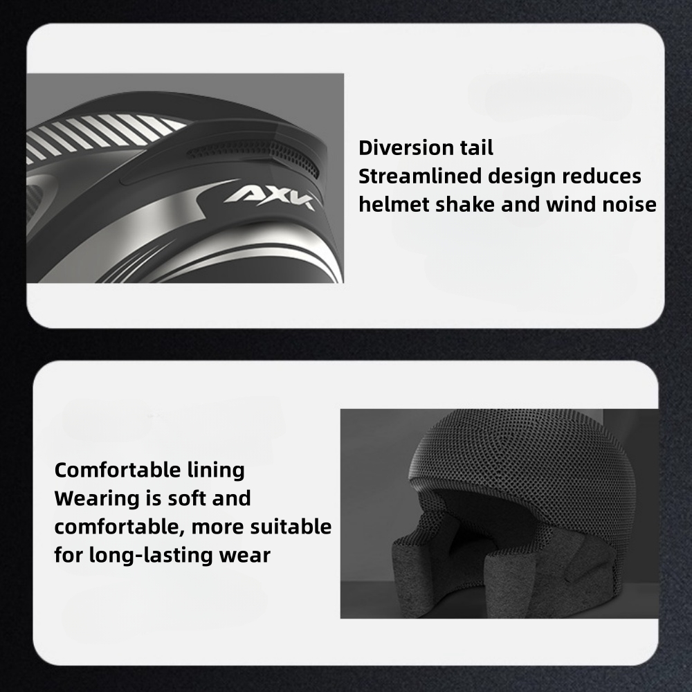 Electric Motorcycle Riding Helmet All Seasons Universal Motorcycle Full Helmet Winter Warm Head Protection Helmet