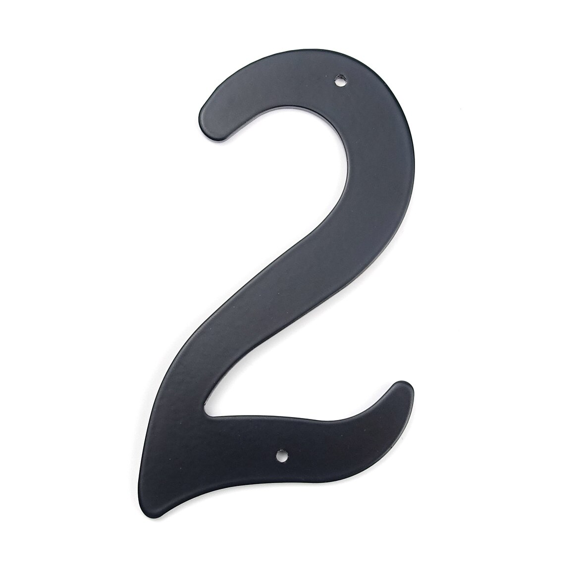 10cm Modern House Number Door Home Address Mailbox Numbers for House Digital Door Outdoor Sign 4 Inch. #0-9 Aliuminum Black: 2