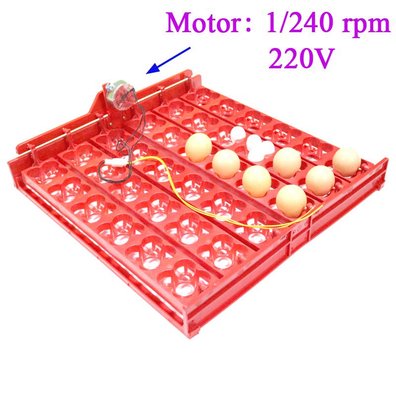 36 uova/144 uova di uccelli anatra oca piccione quaglia incubatrice automatica attrezzatura per incubazione attrezzature per incubatrice per pollame per uccelli: 1I240rpm 220V