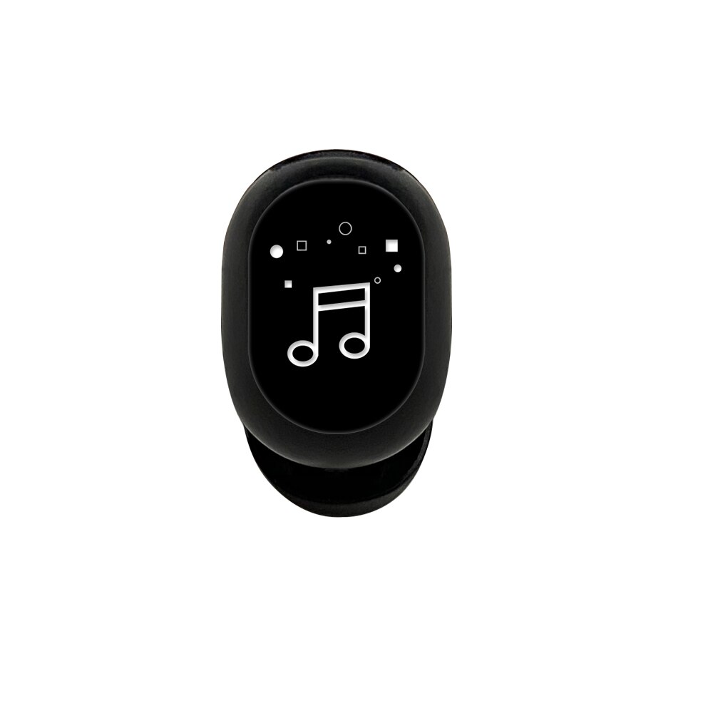 berühren Drahtlose Ohrhörer Lärm abbrechen Bluetooth Kopfhörer-freisprecheinrichtung Stereo Headset TWS Ohr handys Mit Mikrofon: Schwarz