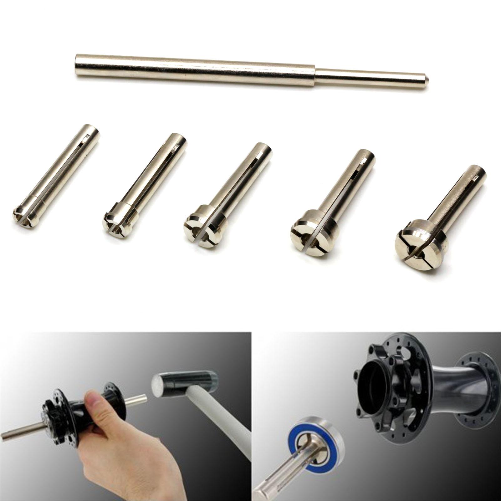 Portable Bicycle Bike Wheel Hub Bearing Extractor Removal Device Tool Set Kit Bicycle Disassembly Tools Bicycle accessories