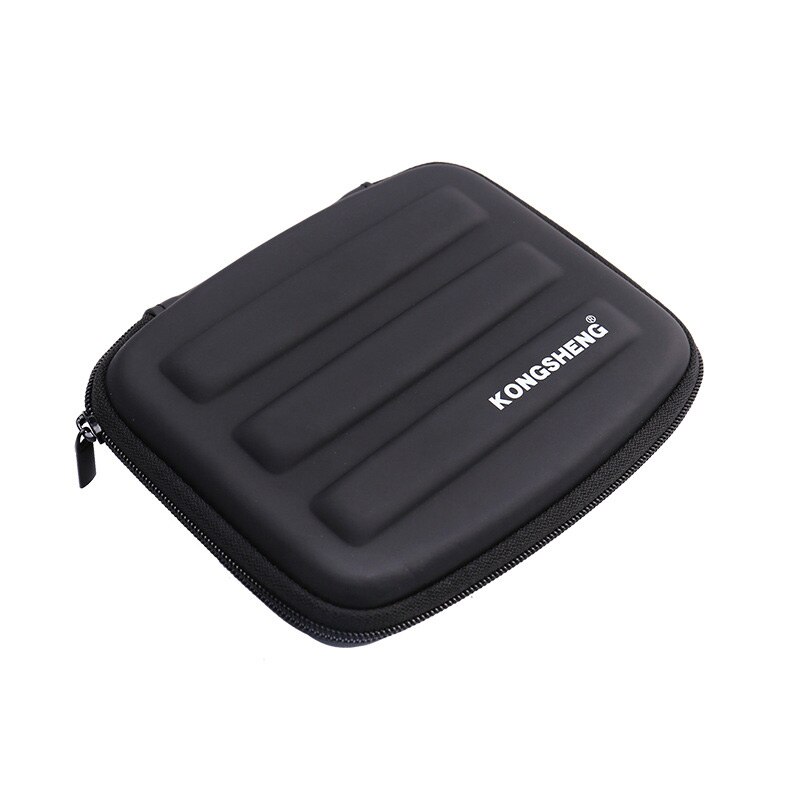 Custodia per 3 armoniche con 10 fori armonica caricata portatile borsa con cerniera borsa per il trasporto strumenti musicali a fiato