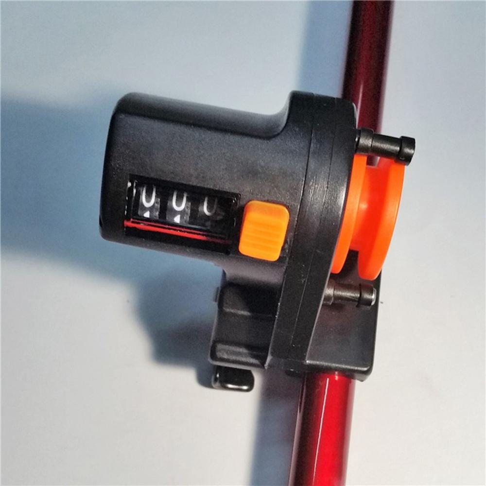 Counter Meter Recorder High Accuracy Fishing Reel Line Depth Counter Reel Gauge Strong ABS Plastic Digital Display