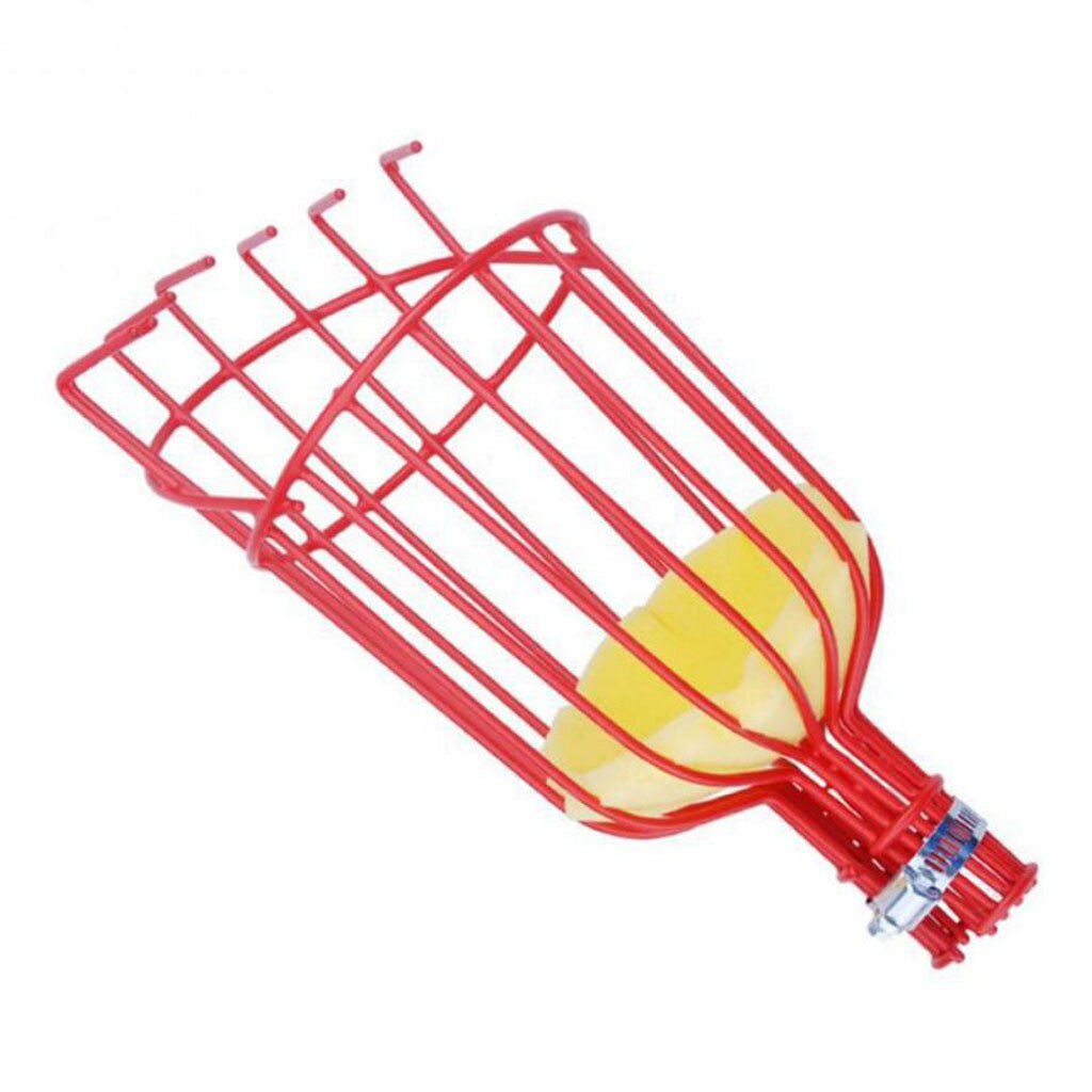 Garden Supplies Outdoor Aluminum Basket Garden Tools Fruit Picker Head Metal Fruit Picking Tools Fruits Catcher Harvest Picking