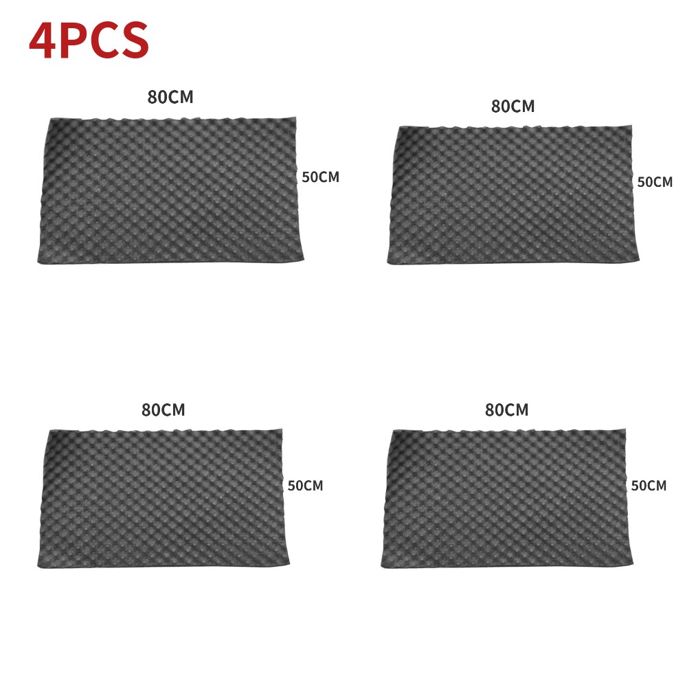 18mm gruba mata tłumiąca dźwięk samochodu izolacja akustyczna pianka wnętrze samochodu elementy dekoracyjne 20x31cal: Srebrny