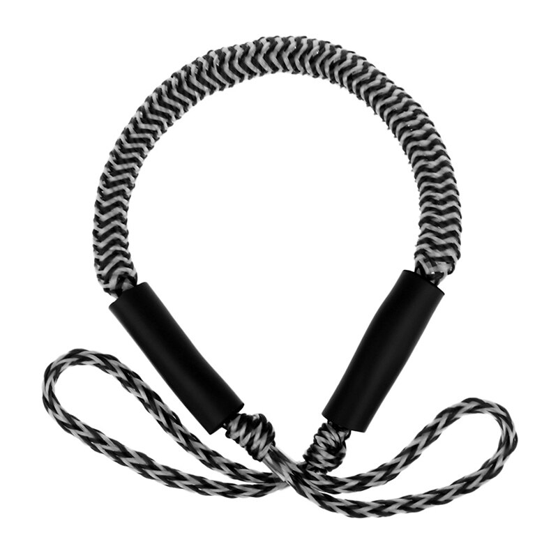 Arola Bungee Dock Line Set (2er-Pack) – Festmacherseil Mit Bungee-Dämpfer, Dehnbar Von 124–170 Cm, Zugkraft 2200 Lbs – Für Boot, Kajak & Jetski
