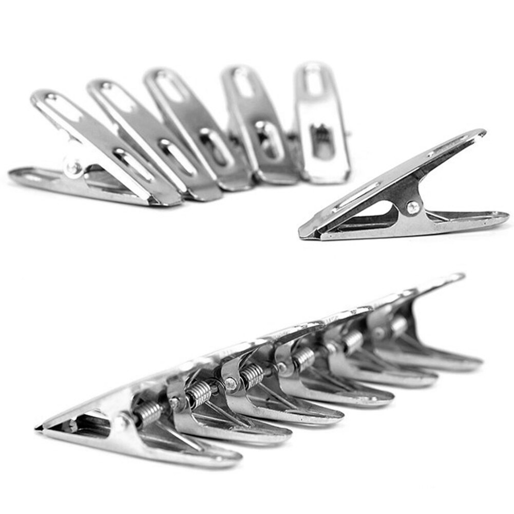 20pcs Clothes Peg Spring Loaded Stainless Steel Wa... – Grandado