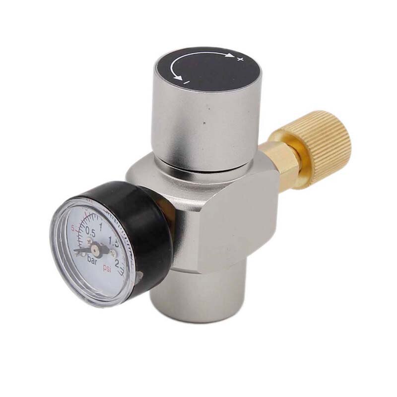 Basic CO2 Mini Gas Regulator CO2 Charger 0-30 PSI Keg Charger Beer Kegerator