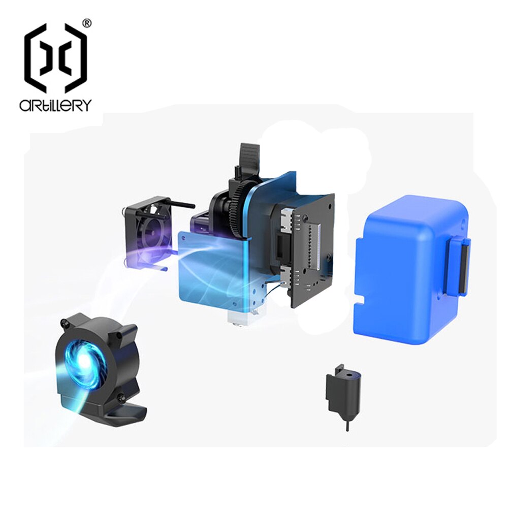Artillery sidewinder  x2 och genius pro extruder kit, automatisk utjämning