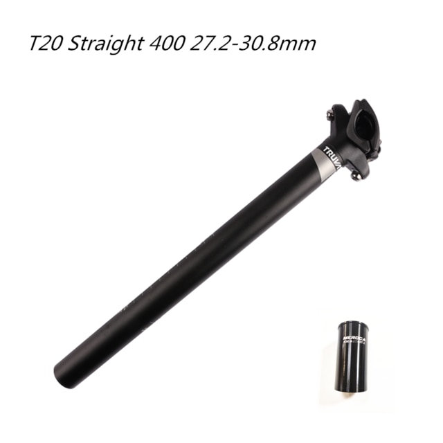 SRAM Truvativ T20 sztyca 350mm/400mm rower ze stopu aluminium Bicyle prosto/Setback siodło sztyca sztyca podsiodłowa: 400 27.2-30.8