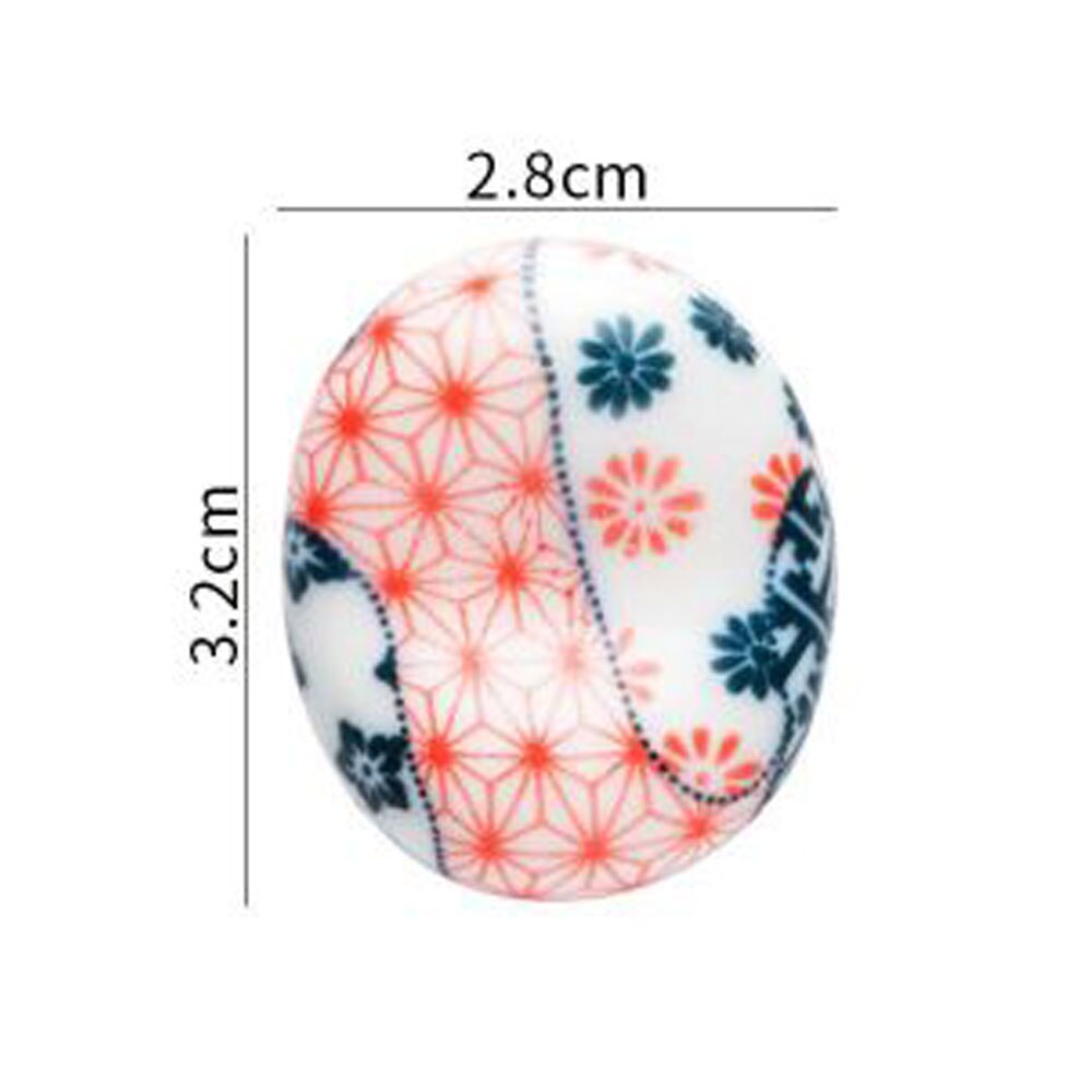 Soporte para palillos chinos japonés, palillos decorativos de cerámica, soporte para palillos, cuchara, tenedor, descanso, utensilios de cocina, vajilla,: 5
