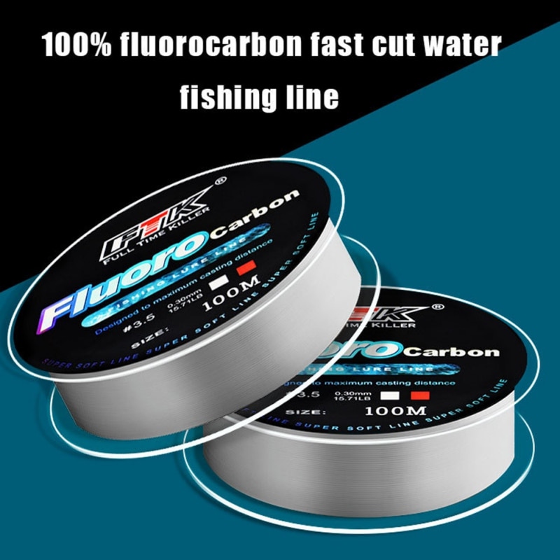 20M-100M Non Transparent ligne de pêche forte fluorocarbone Nylon lignes de pêche fil loisirs de plein air outil de pêche