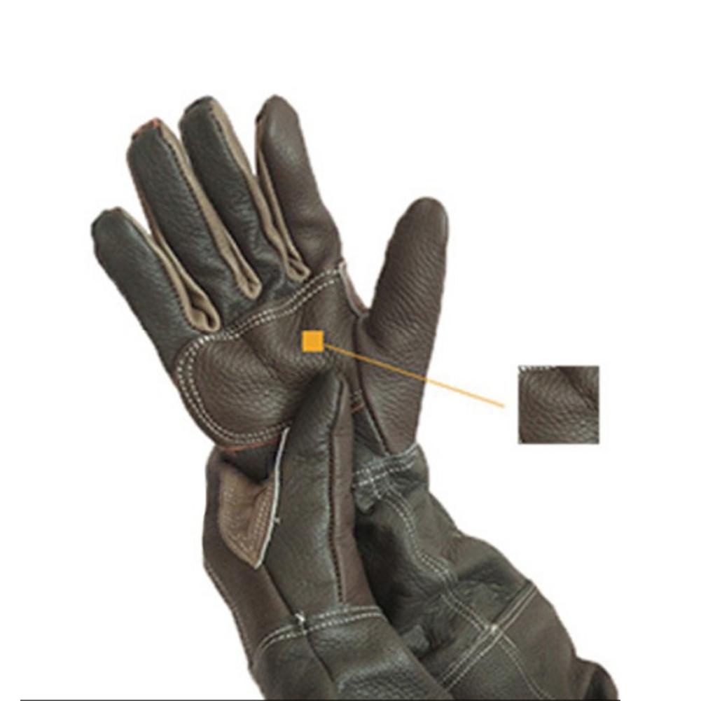 Neue Haustier Handschuhe Leder Anti-greifen Anti Biss Schutz Handschuhe Für Katze Hund Und Gartenarbeit Arbeit Handschuhe Haustiere Ausbildung fütterung