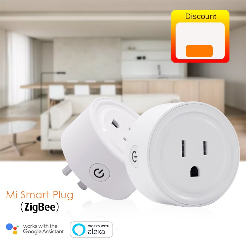 WiFi Smart Socket Mobile Remote Control EWeLink APP Timing Plug Voice Control Socket UK US Plug Work With Alexa Google Assistant