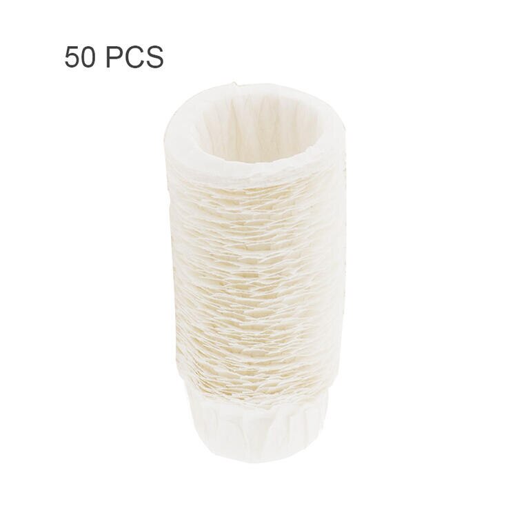 100 st pappersfilter koppar utbytes k-cup filter för keurig k-cup fantastiska kaffefilter: 50 st vit