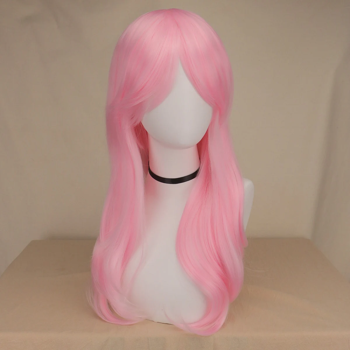 QQXCAIW 70cm Curly Long Pink Cosplay Wig Hair Pieces Synthetic Hair Gray Pink Blonde Wigs for Black Women Peruk Wigs: P1B/27