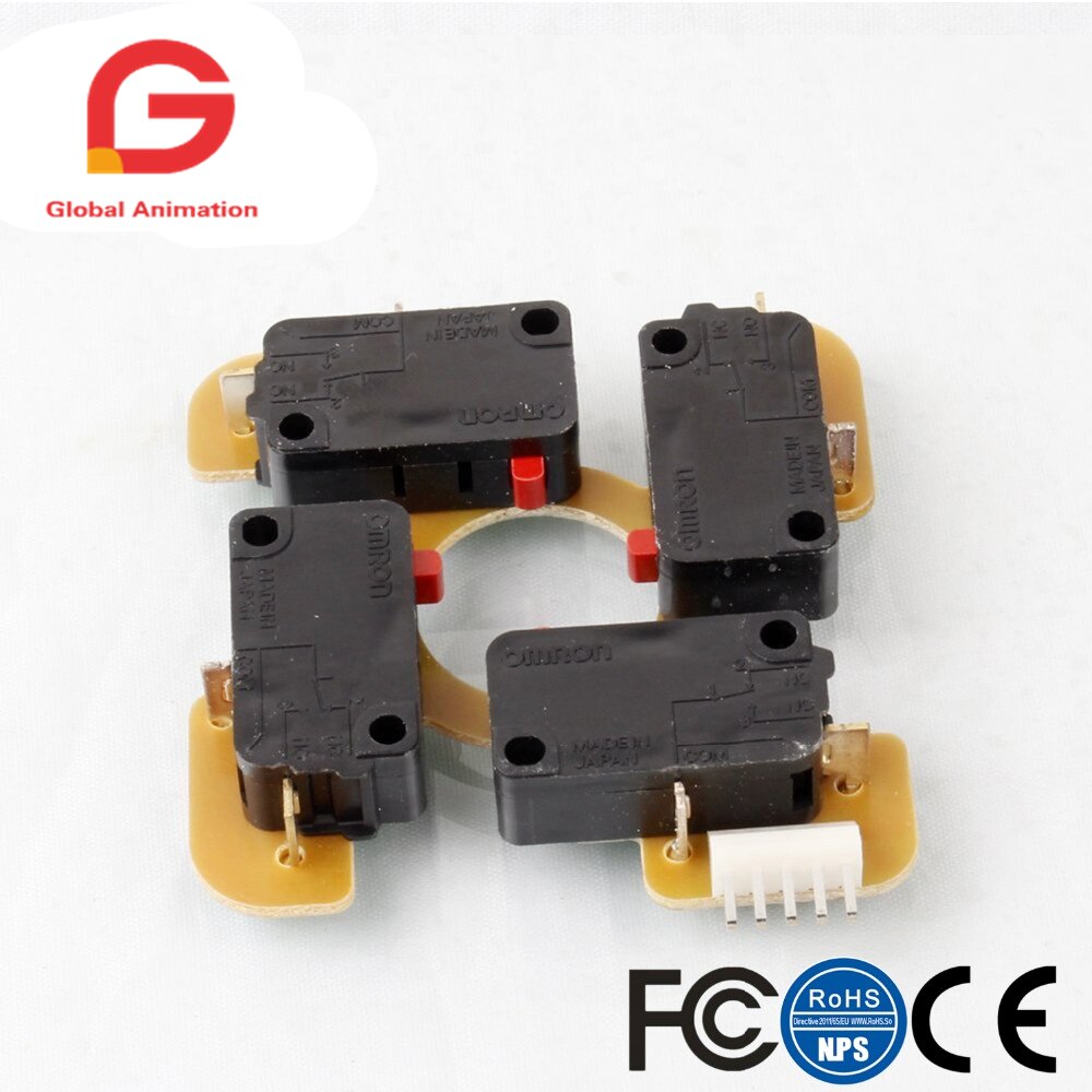 Arcade Genuine Original TP-MA PCB OMRON Micro Switch Kits Parts For Sanwa Joystick Mad Catz TE Stick
