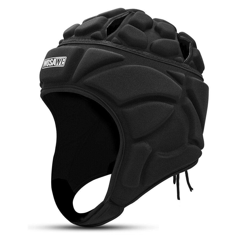 Einstellbare Torwart Helm Sport FußBall FußBall Rugby Goalie Helm Kopfschutz Hütte Kopf Schutz Kopf Schützen Werkzeuge