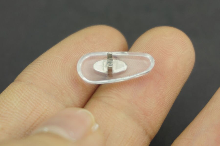 2 Stks/partij Siliconen Aviator Bril Lenzenvloeistof Zonnebril Neus Pads Voor Rb Clip-On