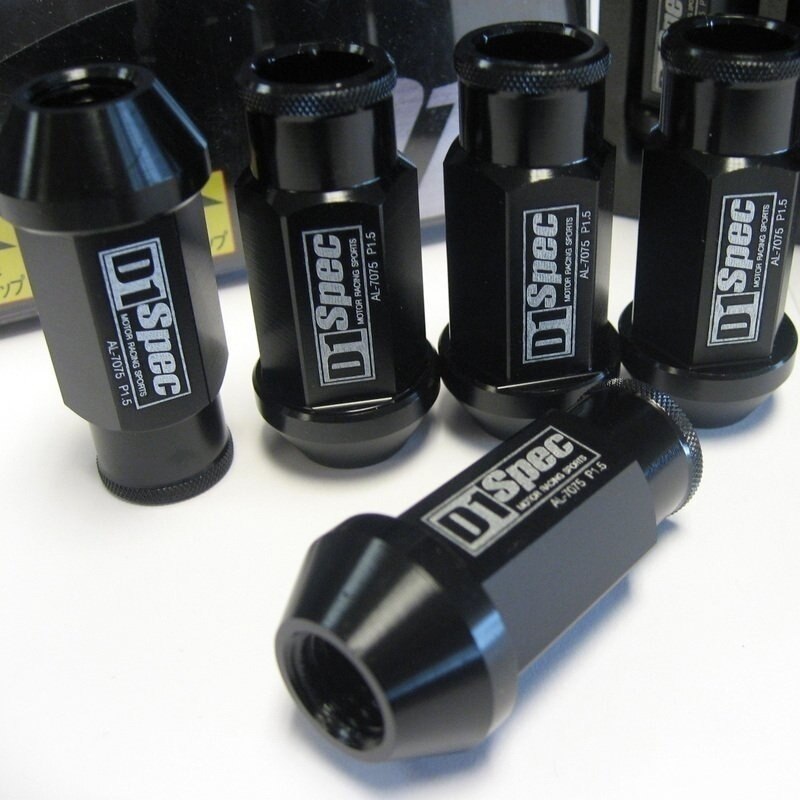 Spec Racing Aluminium legierung Rad Lug Muttern Schraube M12x1.5/1,25 Länge 50mm/40mm für 95% autos 20 teile/los