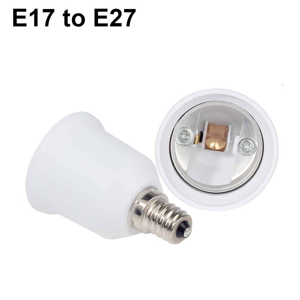Bulb Converter E27 Male to E12 E14 E40 B22 MR16 G4 G9 GU10 Female Lamp Socket Bulb Base For Indoor Lighting Bulb Extend Adapter: Silver