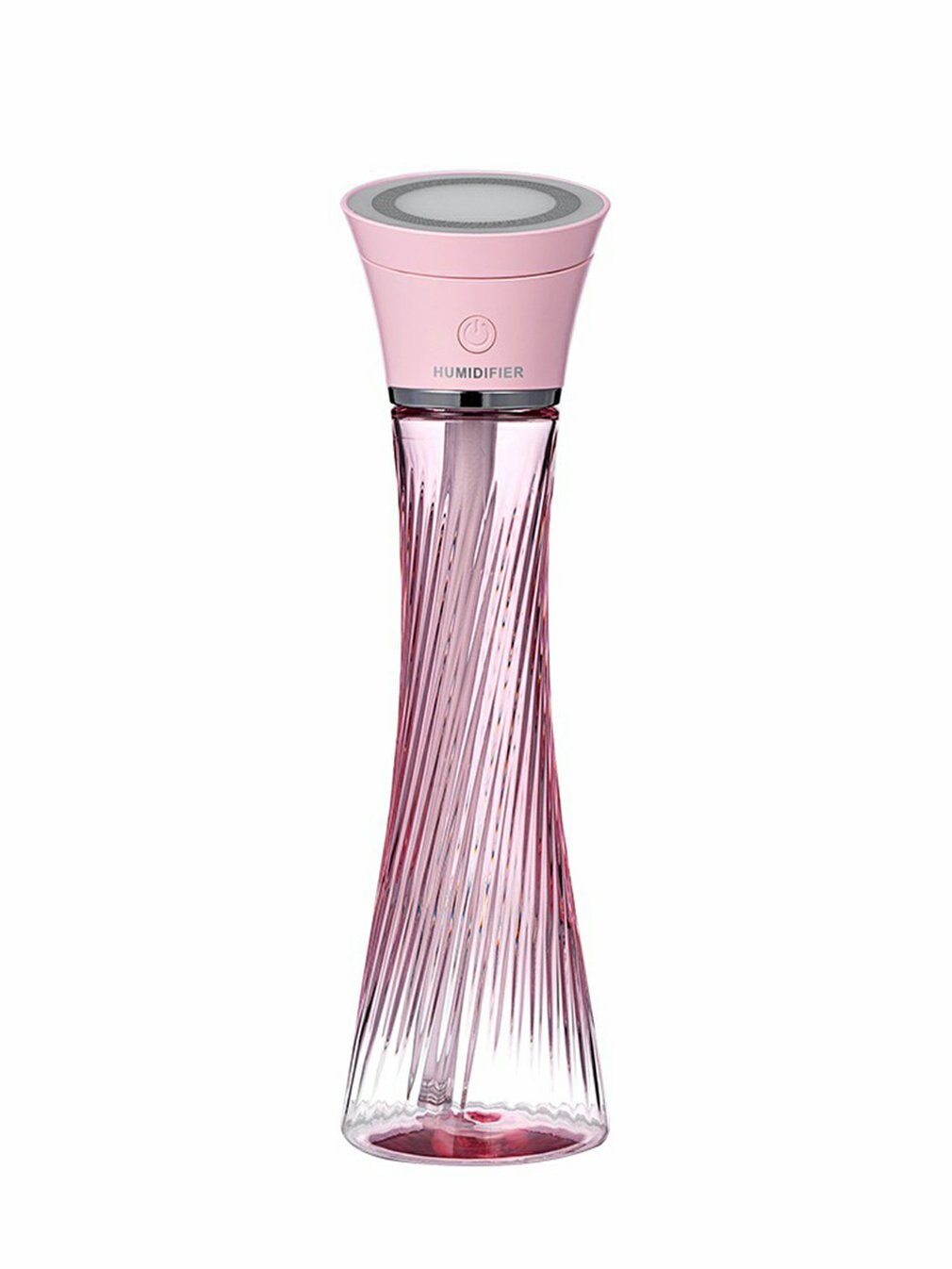 Tour magique humidificateur coloré grande capacité humidificateur bureau muet humidificateur USB Rechargeable humidificateur d'air: Rose