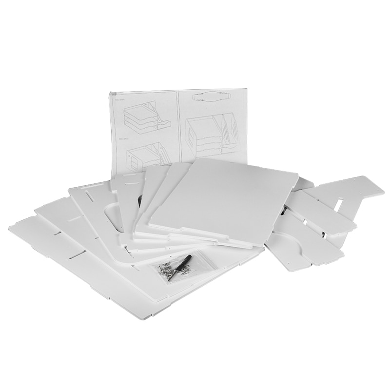 DIY Document Tray Desktop Multifunction Storage Box Pen Pencil File Holder Office Desk Organizer School Supplies