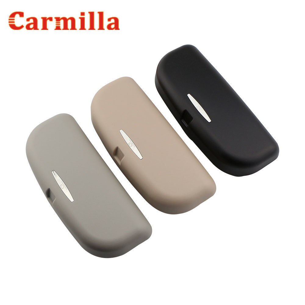 Car Sunglasses Holder Glasses Case Cage Storage Box for Mitsubishi Eclipse Cross Outlander 3 ASX Lancer 9 10 Pajero Sport I200