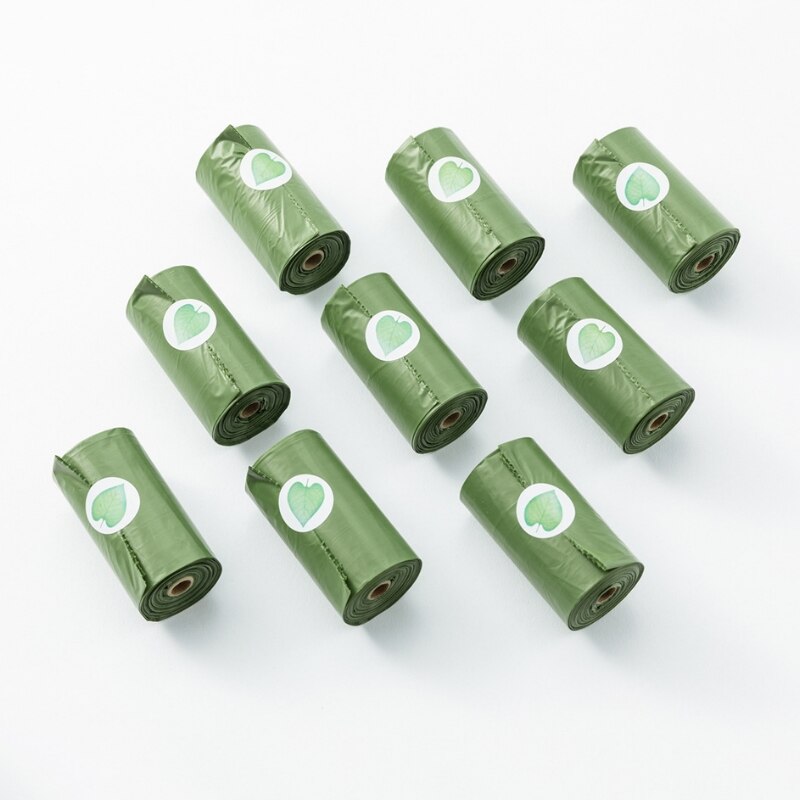 Lavendel Geur Hond Kak Tas Afbreekbare Plastics Dispenser Case Thicken Eco Vriendelijke Huisdier Afval Pocket Doggy Reiniging Accessoires