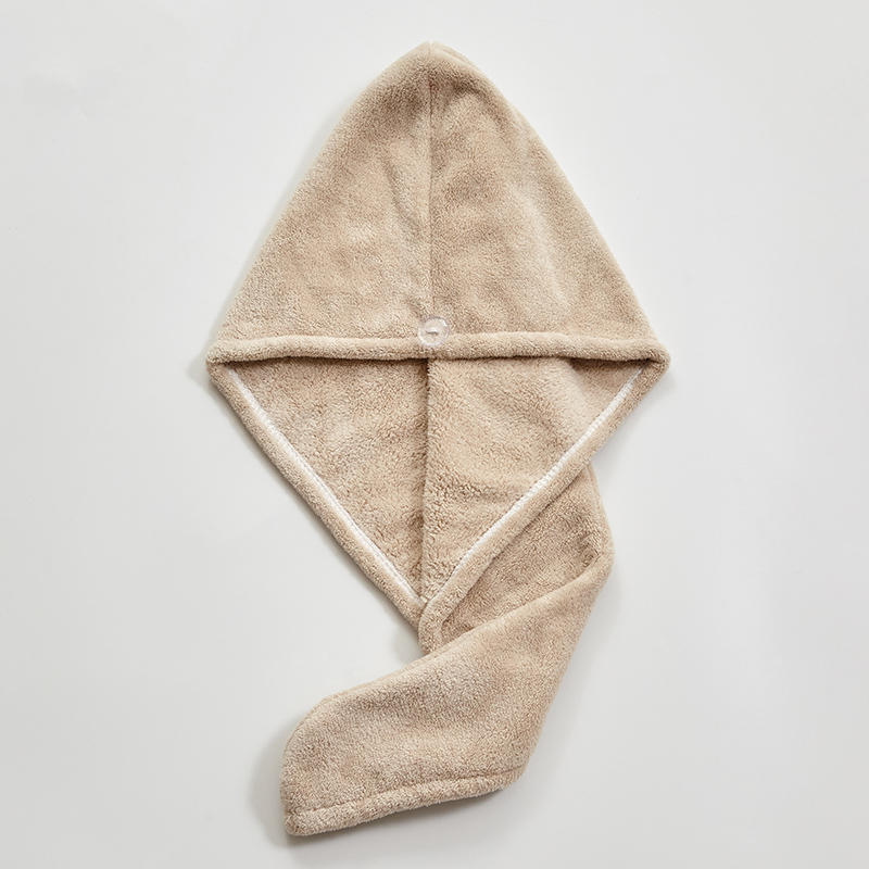 Microfiber Handdoek Stof Badkamer Haar Droog Sneldrogend Badhanddoek Voor Haar Zachte Douche Handdoek Voor Haar: camel
