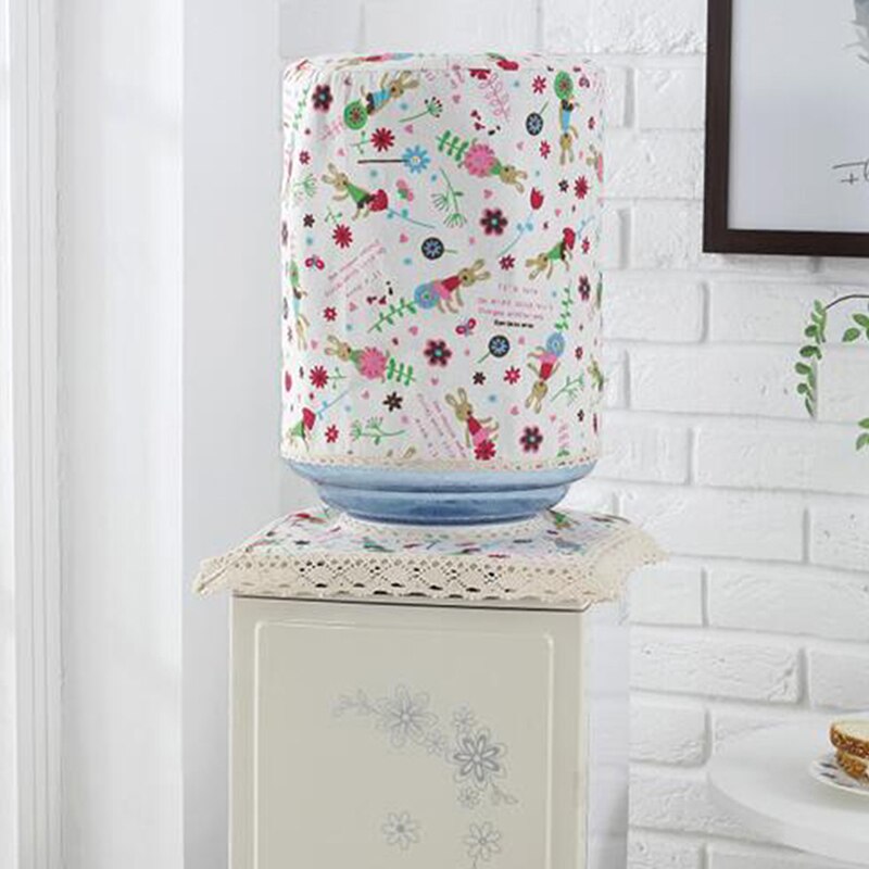 Water Dispenser Cover Home High-End Water Dispenser Dust Cover Cotton And Linen Dust Protection Water Dispenser Cover