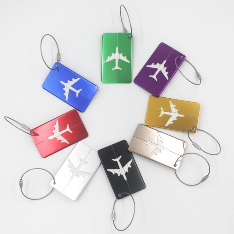 HJKL luggage tag Boarding flight baggage card Travel Luggage Label Straps Suitcase Luggage Tags