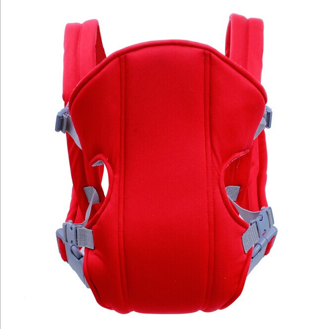 4-18 Months Multifunctional Cotton Baby Carrier Toddler Wrap High Grade Baby Suspenders: red