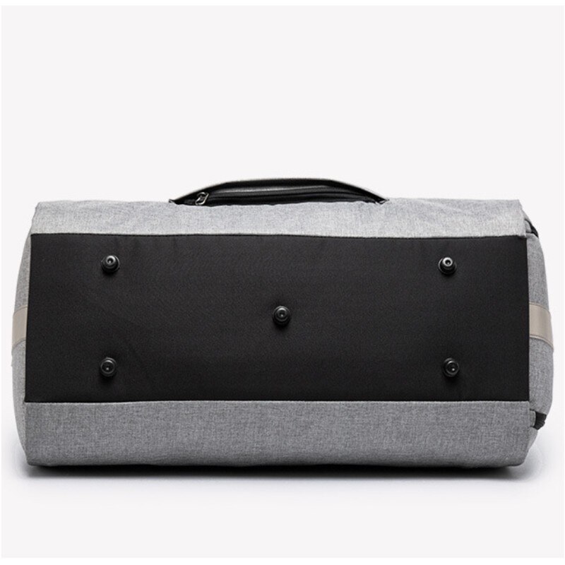 Saco de viagem para homens piquenique em roupas de grande capacidade multi-função saco dobrável oxford pano duffle negócio terno saco de ombro