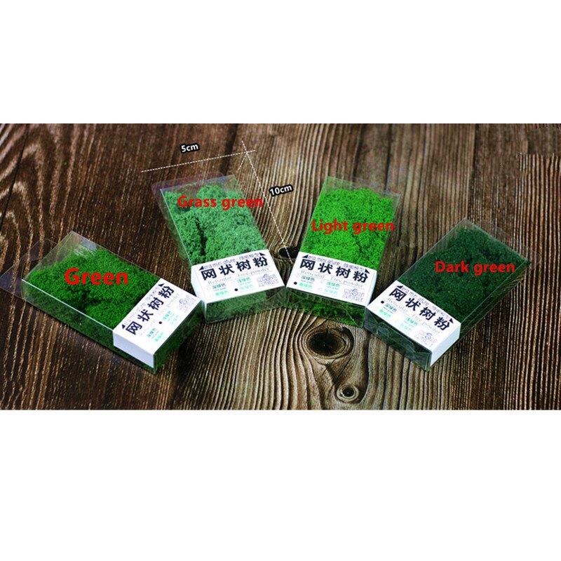 1Pc 20g Tree Model Train Railway Simulation Scene Model Sand Table Model DIY Material