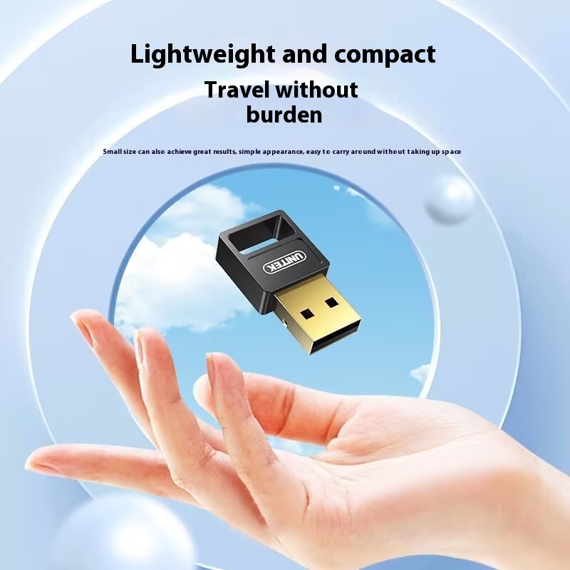 Adaptador USB Bluetooth 5,3, adaptador Dongle inalámbrico Bluetooth 5,1 para PC, portátil, altavoz inalámbrico, receptor de Audio, transmisor USB