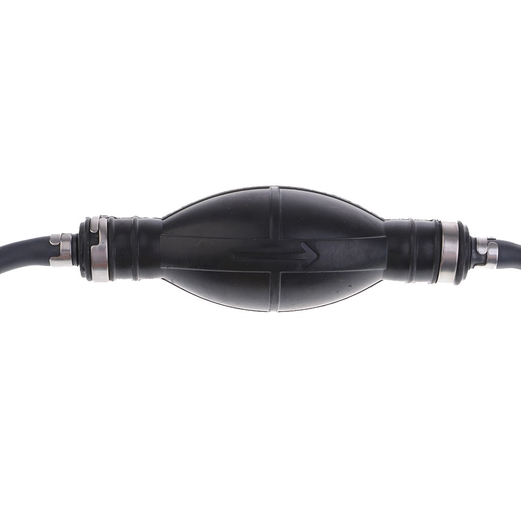 9.84 Inch Fuel Line Hose Primer Bulb Kit Tank And Oil Tube Connector For Boat RV Tractors Caravans Low-Permeation Fuel Line Hose