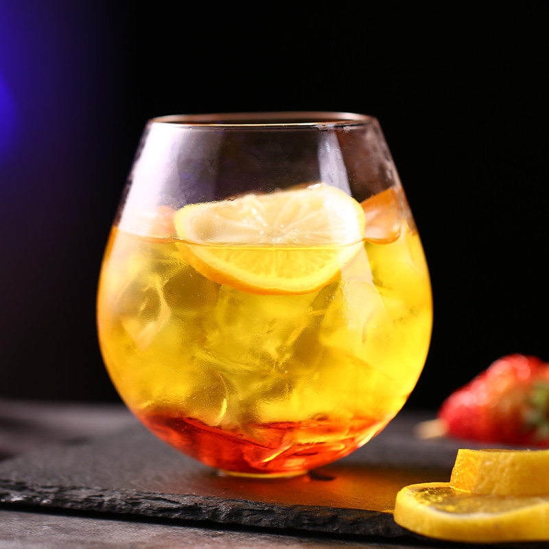 Ins restaurant tumbler cocktail vinglass chic drinker kopp nord-europa gjennomsiktig øl whisky bar personlighet eggekopp