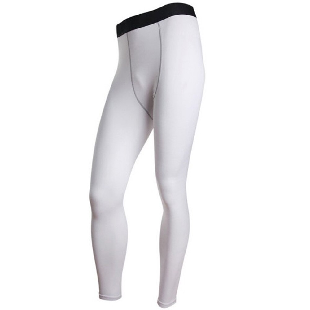 Pantalones deportivos para hombres pantalones largos chándal Fitness entrenamiento Joggers gimnasio Pantalones deportivos para hombres pantalones largos chándal Fitness: Blanco / L