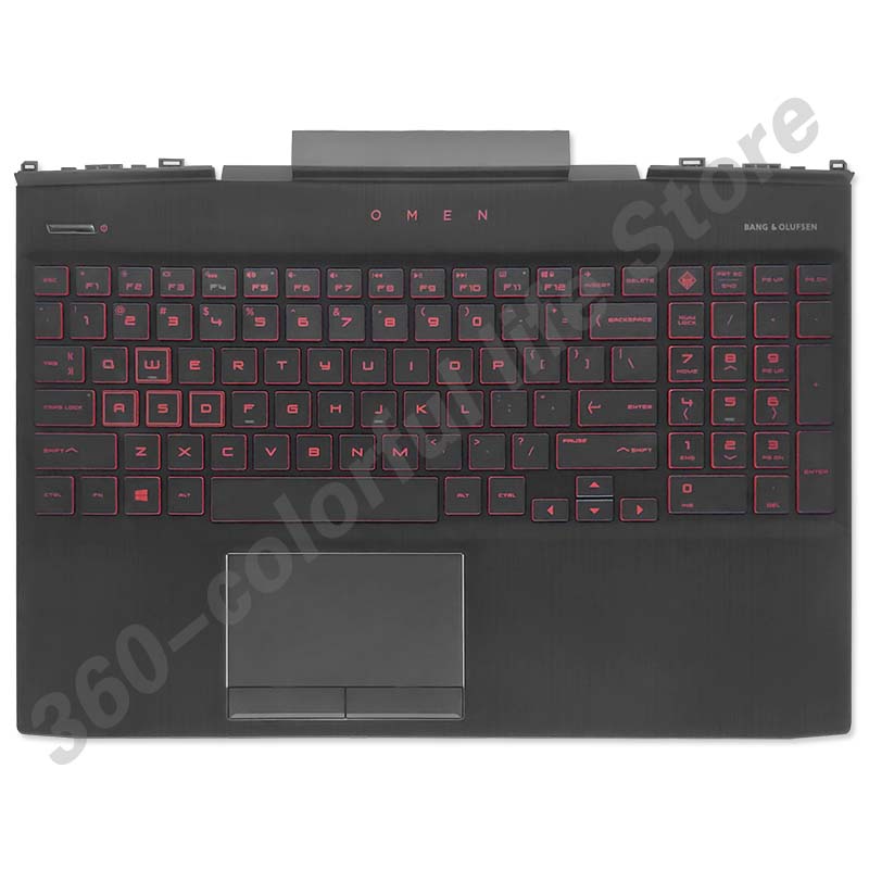 Air Outlet For HP Omen 15-DC 15-DC1060TX TPN-Q211 Laptop LCD Back Cover Front Bezel Palmrest Keyboard Top Lower Bottom Case