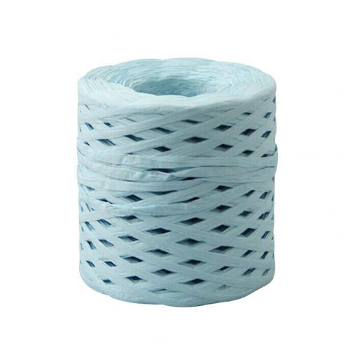 200m Papier Touw Raffia Lint Kant Wikkelen Touw Geschenkdoos Wikkelen DIY Scrapbooking Ambachten Birthday Party Bruiloft Decoratie: Sky Blue