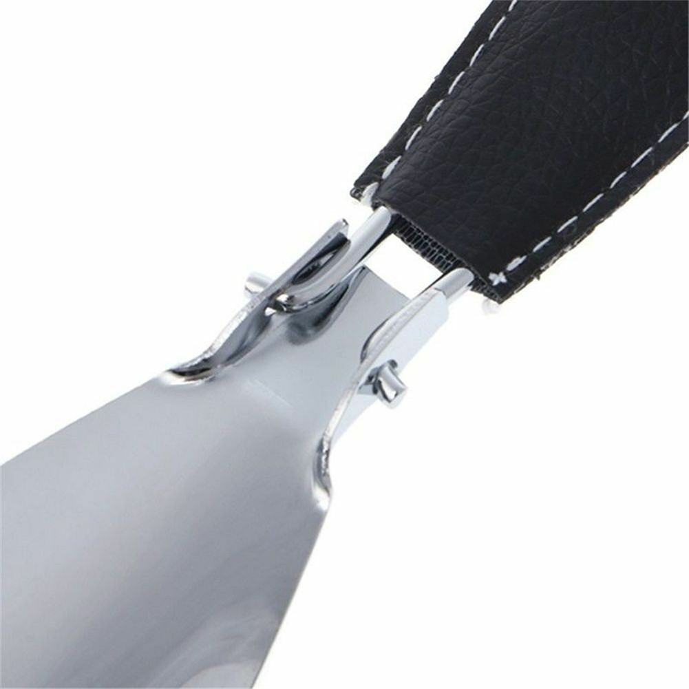 Cuillère aide cuir poignée chaussures cornes chaussures accessoires chaussures chaussures levage aide pliage J55