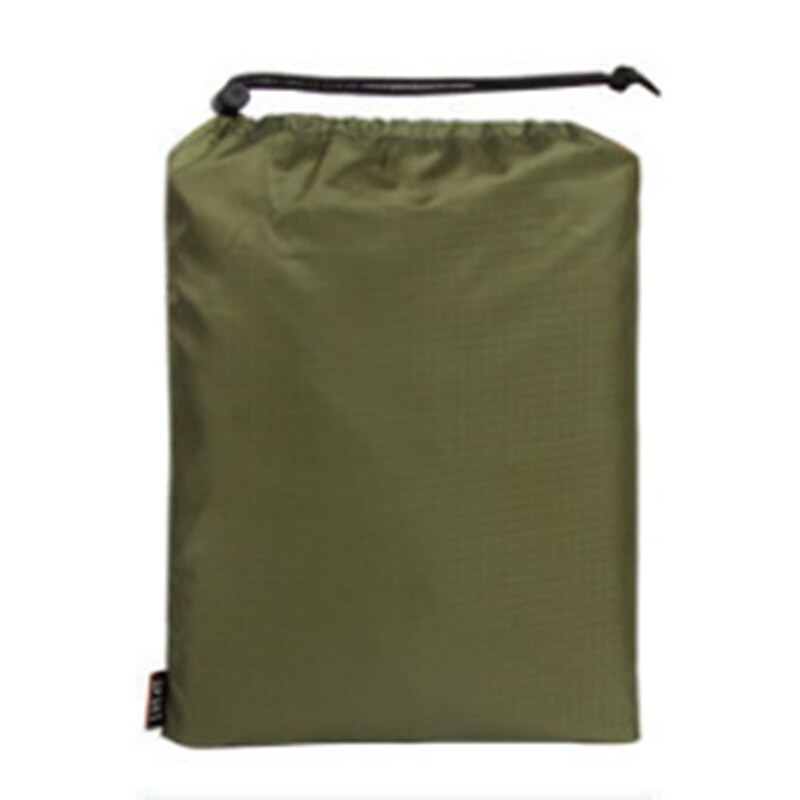 Poncho 3 en 1, cubierta de lluvia, capa de lluvia, capucha para senderismo, ciclismo, cubierta de lluvia, Poncho impermeable, tienda de campaña al aire libre, alfombrilla toldo, refugio: Army Green