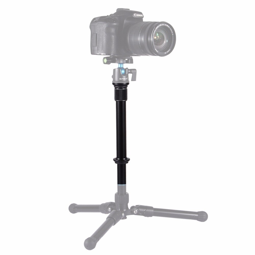 PULUZ Metalen Handheld Verstelbare Statief Mount Monopod Verlengstuk voor DSLR & SLR Camera