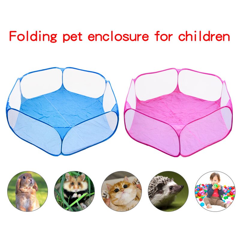 Piccoli Animali Traspirante Criceto animale domestico scatola Portatile Aperto interno all'aperto ottavino Animale Gabbia Tenda