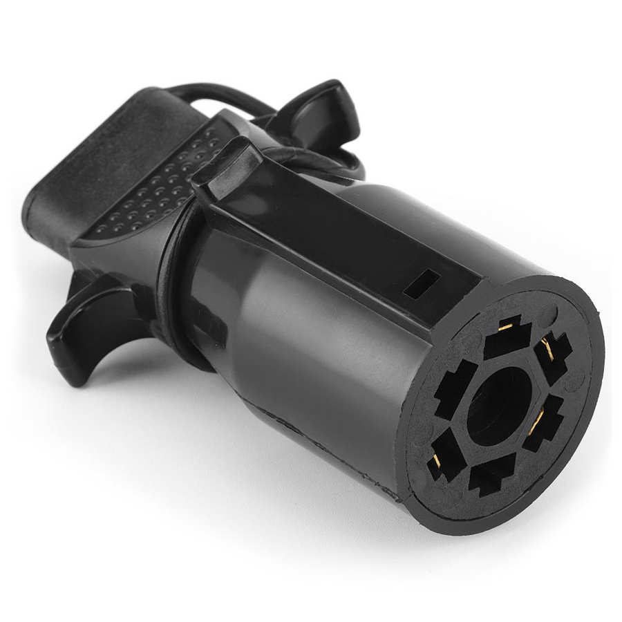 Adapter Converter Waterproof Connector for RV 7 Blade to Flat 4 Pin