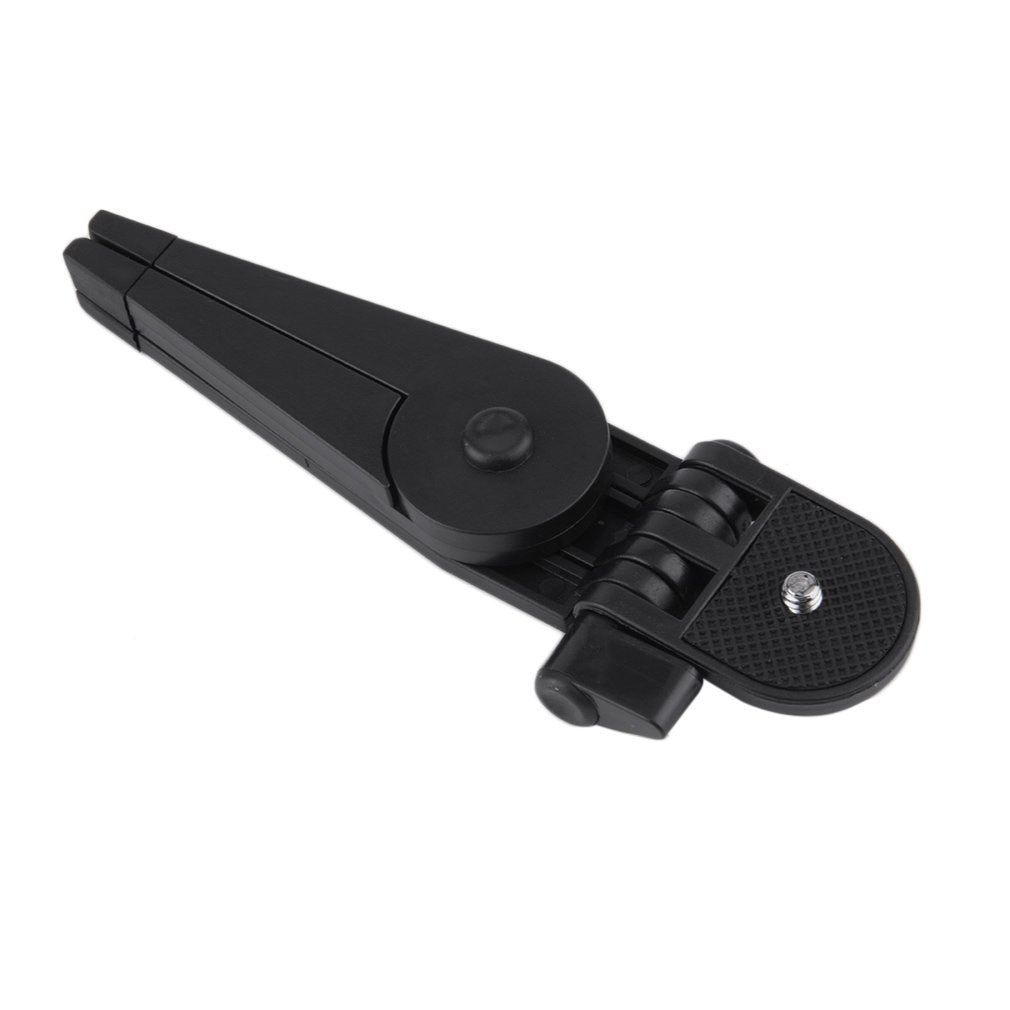 Portable Mini Plastic Foldable Photography Tripod Table Desk Stand Mounting Bracket for Camera Camcorder DSLR SLR Black